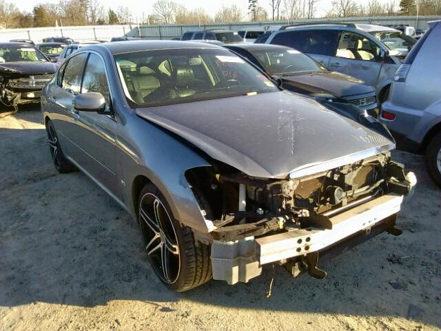 JNKBY01E97M402841 - 2007 INFINITI M45 BASE GRAY photo 1