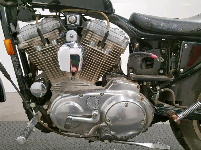 1HD4CAM18RY207153 - 1994 HARLEY-DAVIDSON XLH883 BLACK photo 6