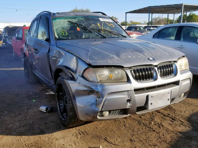 WBXPA93486WD31354 - 2006 BMW X3 3.0I GRAY photo 1