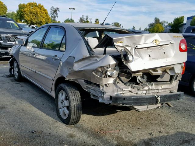 1NXBR32E93Z075734 - 2003 TOYOTA COROLLA CE 金色 照片 3