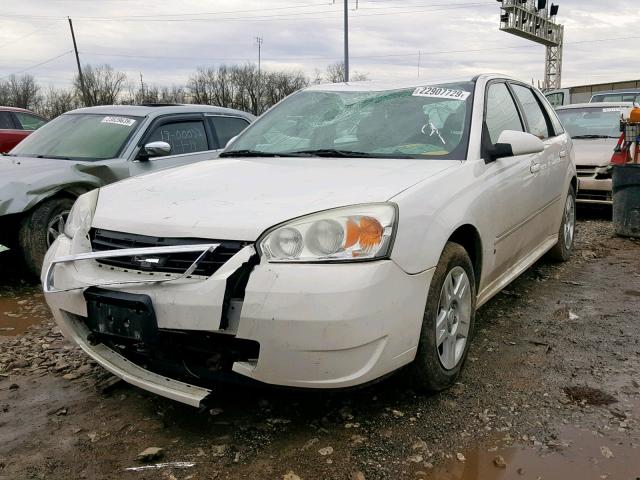 1G1ZT61846F183004 - 2006 CHEVROLET MALIBU MAX WHITE photo 2