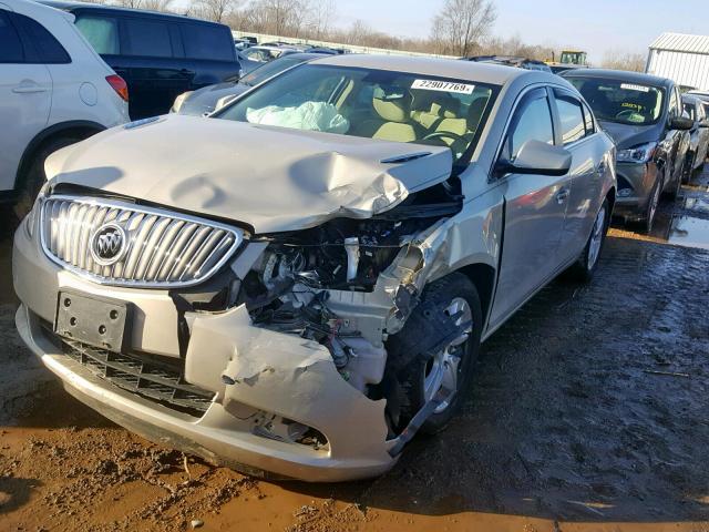 1G4GA5EC1BF244036 - 2011 BUICK LACROSSE C GOLD photo 2