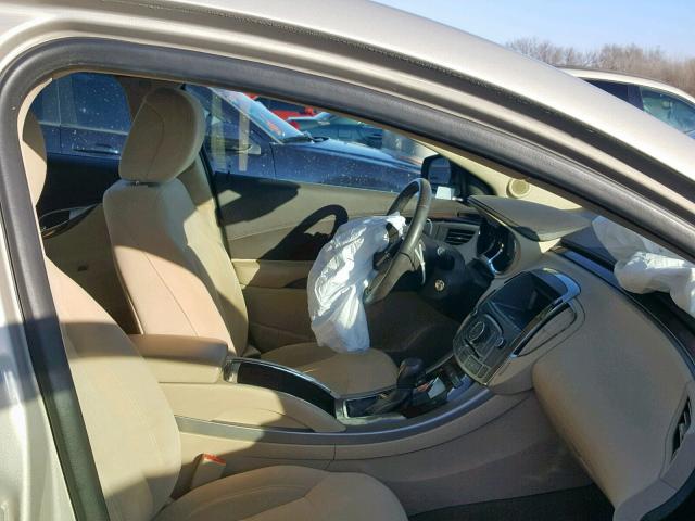 1G4GA5EC1BF244036 - 2011 BUICK LACROSSE C GOLD photo 5