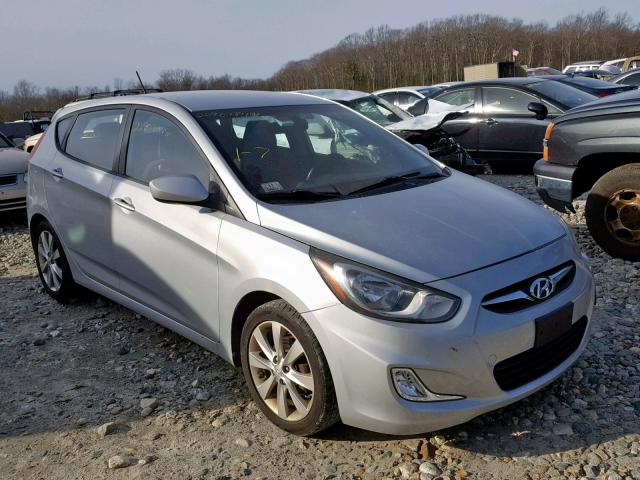 KMHCU5AE1CU055669 - 2012 HYUNDAI ACCENT GLS SILVER photo 1