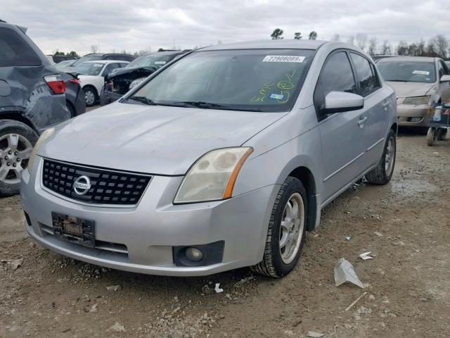 3N1AB61EX8L701867 - 2008 NISSAN SENTRA 2.0 GRAY photo 2