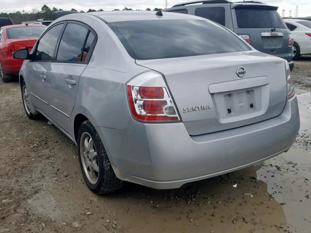 3N1AB61EX8L701867 - 2008 NISSAN SENTRA 2.0 GRAY photo 3