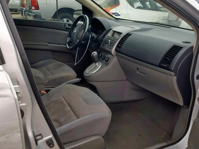 3N1AB61EX8L701867 - 2008 NISSAN SENTRA 2.0 GRAY photo 5