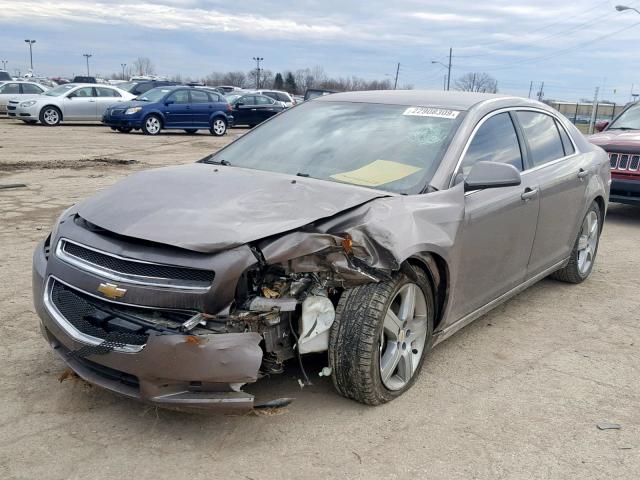 1G1ZD5EU4BF247115 - 2011 CHEVROLET MALIBU 2LT SILVER photo 2