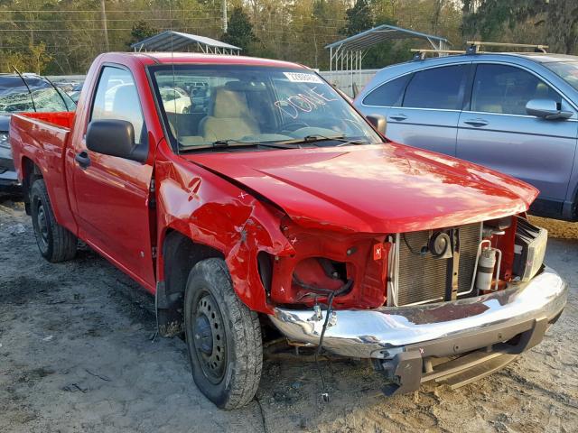 1GCCS149878112319 - 2007 CHEVROLET COLORADO RED photo 1