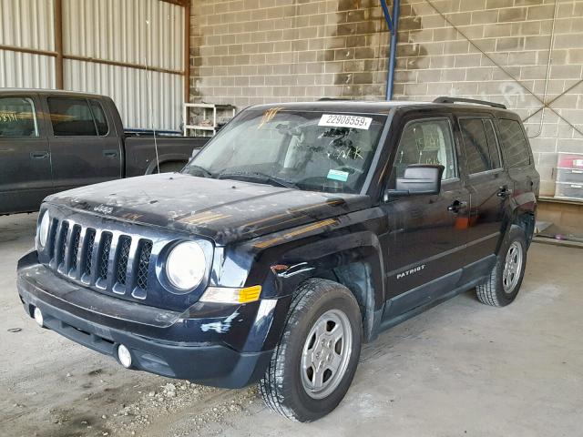 1J4NT1GB0BD150643 - 2011 JEEP PATRIOT SP BLUE photo 2