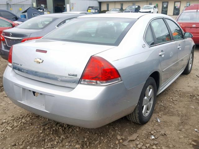 2G1WT57K391213248 - 2009 CHEVROLET IMPALA 1LT SILVER photo 4