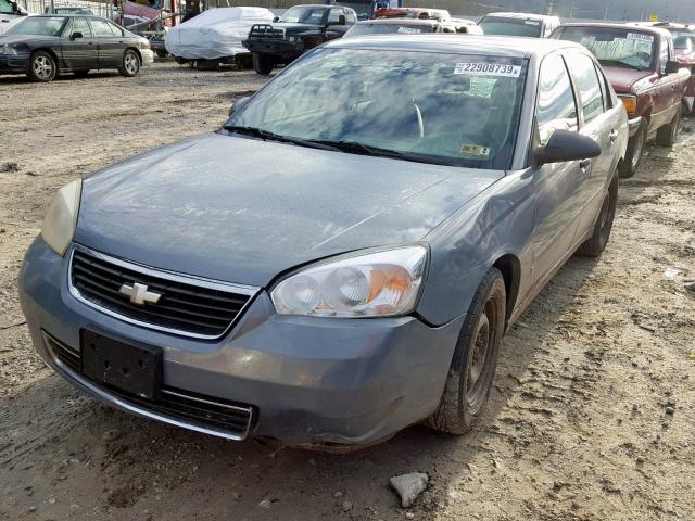 1G1ZS58N87F241805 - 2007 CHEVROLET MALIBU LS BLUE photo 2