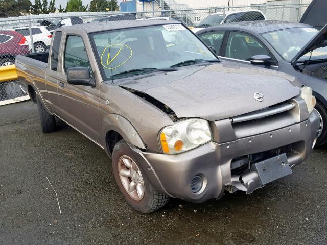 1N6DD26T24C418905 - 2004 NISSAN FRONTIER K GRAY photo 1