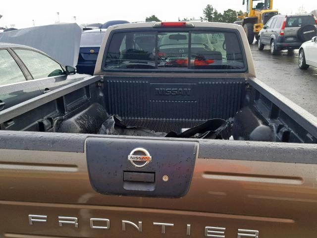 1N6DD26T24C418905 - 2004 NISSAN FRONTIER K GRAY photo 6