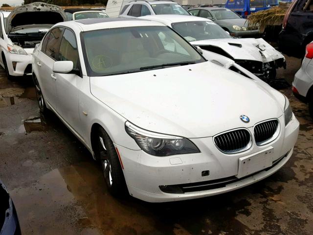 WBANW13528CZ73843 - 2008 BMW 535 I WHITE photo 1