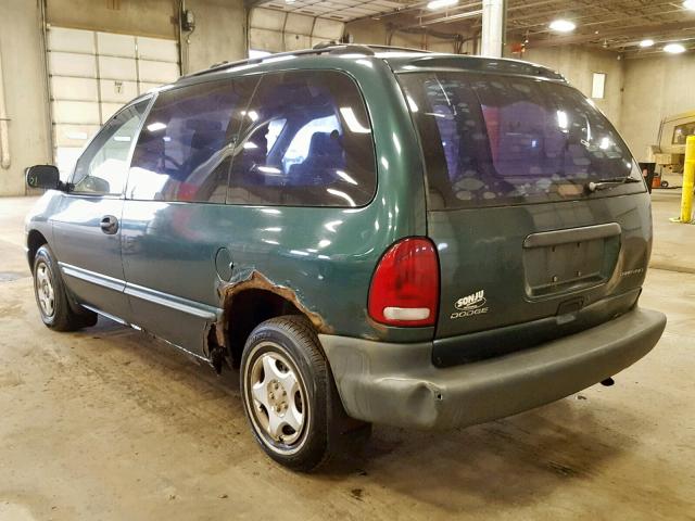 2B4FP2538VR140568 - 1997 DODGE CARAVAN GREEN photo 3