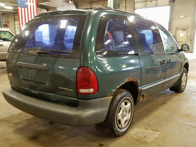 2B4FP2538VR140568 - 1997 DODGE CARAVAN GREEN photo 4