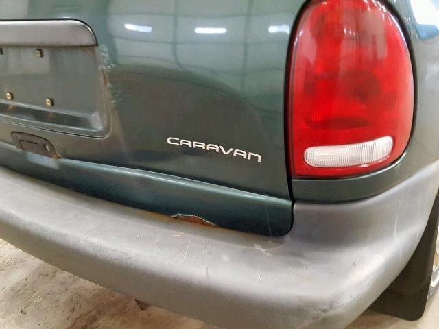 2B4FP2538VR140568 - 1997 DODGE CARAVAN GREEN photo 9