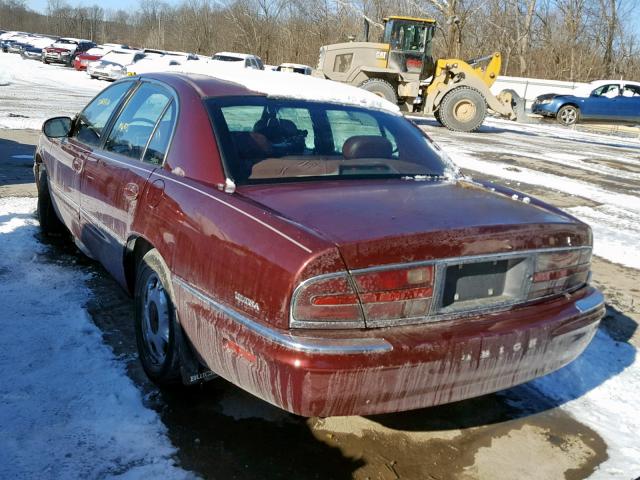 1G4CU5213V4614377 - 1997 BUICK PARK AVENU MAROON photo 3