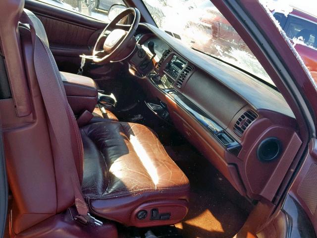 1G4CU5213V4614377 - 1997 BUICK PARK AVENU MAROON photo 5