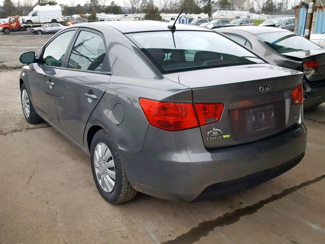 KNAFU4A2XC5470711 - 2012 KIA FORTE EX ყავისფერი ფოტო 3