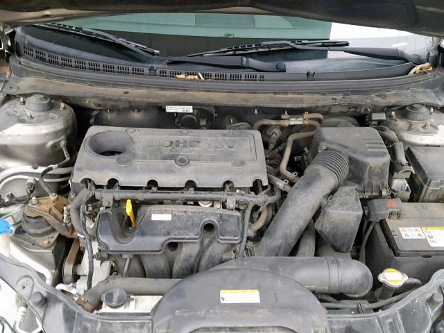 KNAFU4A2XC5470711 - 2012 KIA FORTE EX ყავისფერი ფოტო 7