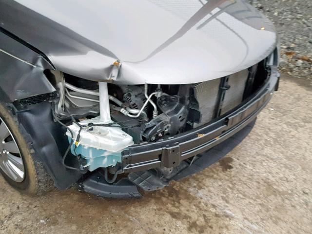 KNAFU4A2XC5470711 - 2012 KIA FORTE EX ყავისფერი ფოტო 9