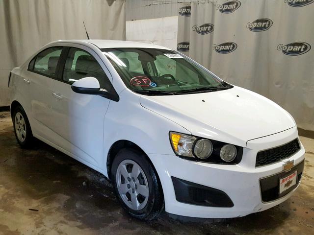 1G1JA5SH9D4238874 - 2013 CHEVROLET SONIC LS 白色 照片 1