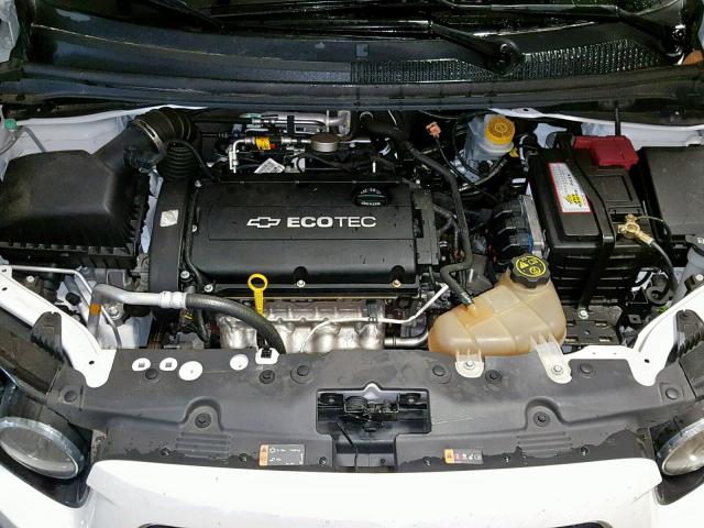 1G1JA5SH9D4238874 - 2013 CHEVROLET SONIC LS 白色 照片 7