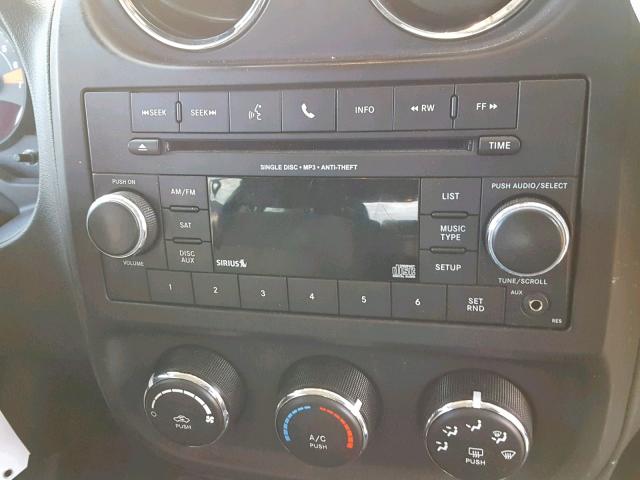 1C4NJPBA1ED886671 - 2014 JEEP PATRIOT SP 栗色 照片 9