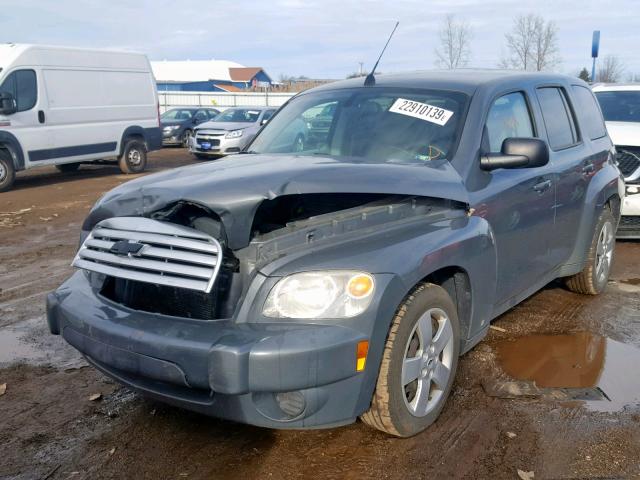 3GNCA13B49S628640 - 2009 CHEVROLET HHR LS GRAY photo 2