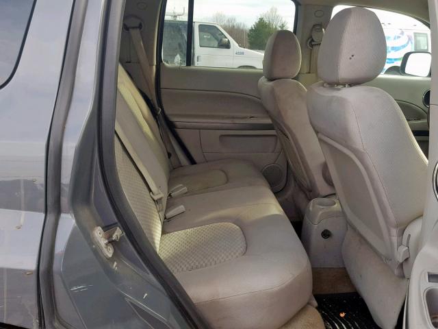 3GNCA13B49S628640 - 2009 CHEVROLET HHR LS GRAY photo 6