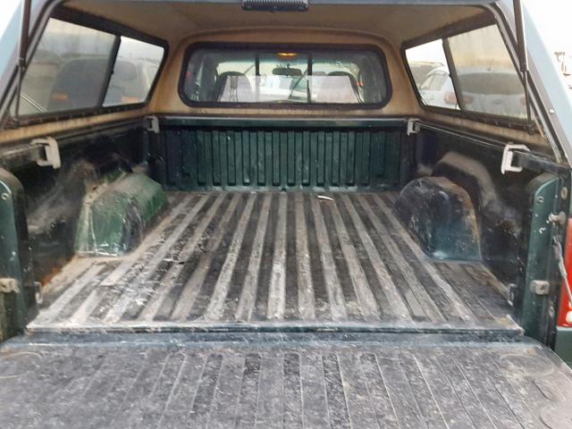 1B7GG22N6YS518063 - 2000 DODGE DAKOTA GREEN photo 9