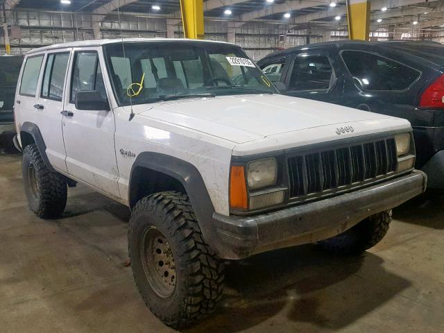 1J4FJ28S2NL216862 - 1992 JEEP CHEROKEE WHITE photo 1