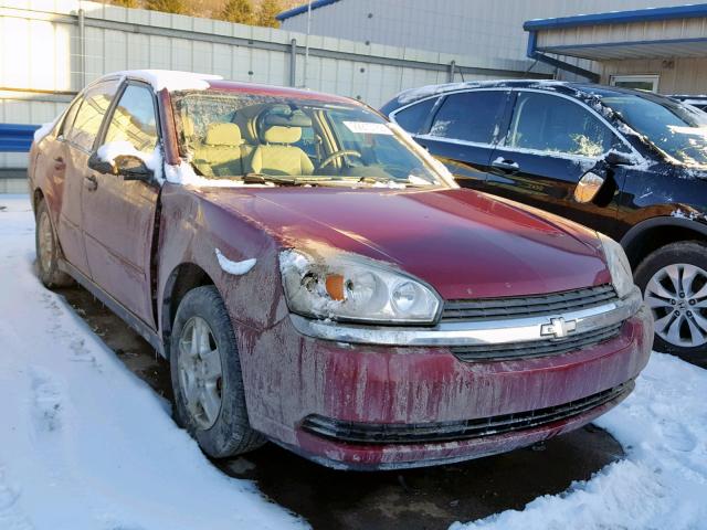 1G1ZT54845F231511 - 2005 CHEVROLET MALIBU LS 勃艮第红 照片 1