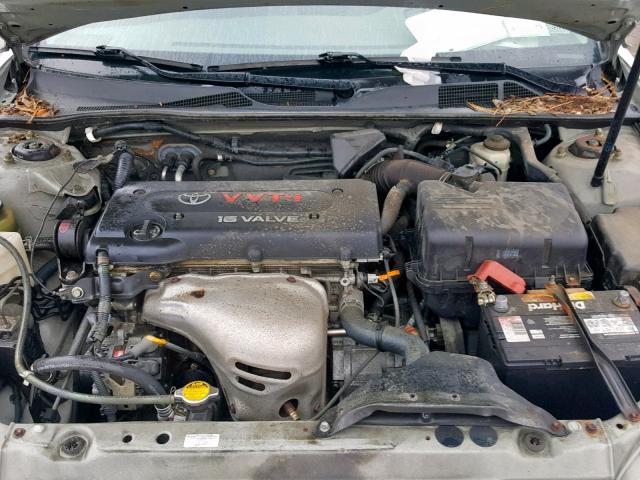 4T1BE32K54U293298 - 2004 TOYOTA CAMRY LE SILVER photo 7