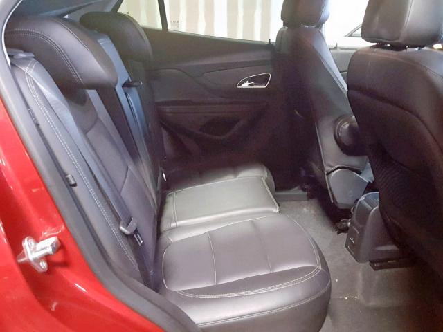 KL4CJGSBXGB545830 - 2016 BUICK ENCORE RED photo 6