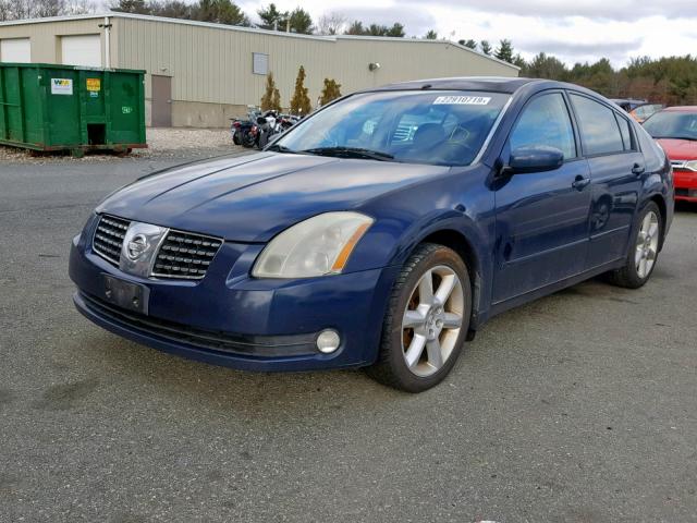 1N4BA41E65C874064 - 2005 NISSAN MAXIMA SE BLUE photo 2