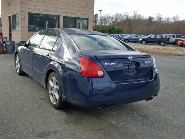 1N4BA41E65C874064 - 2005 NISSAN MAXIMA SE BLUE photo 3