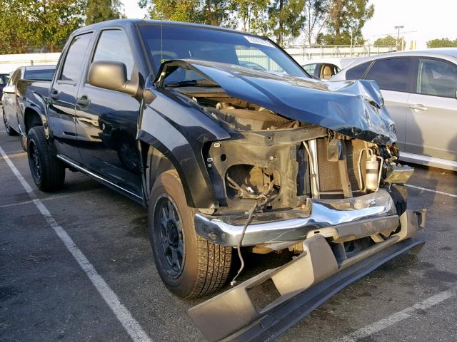 1GCCS136968239649 - 2006 CHEVROLET COLORADO BLACK photo 1