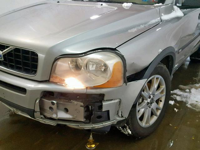 YV1CM592851141087 - 2005 VOLVO XC90 SILVER photo 10