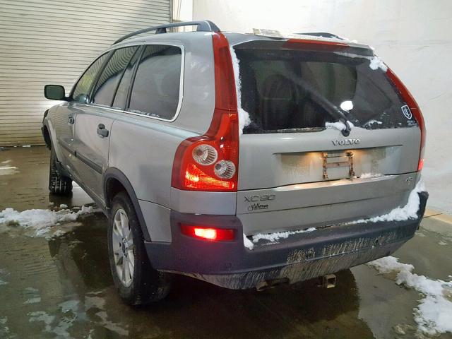 YV1CM592851141087 - 2005 VOLVO XC90 SILVER photo 3