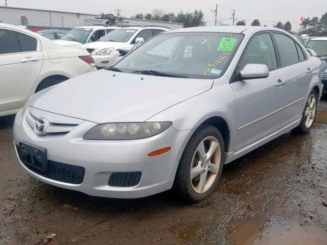 1YVHP84C575M34861 - 2007 MAZDA 6 I SILVER photo 2