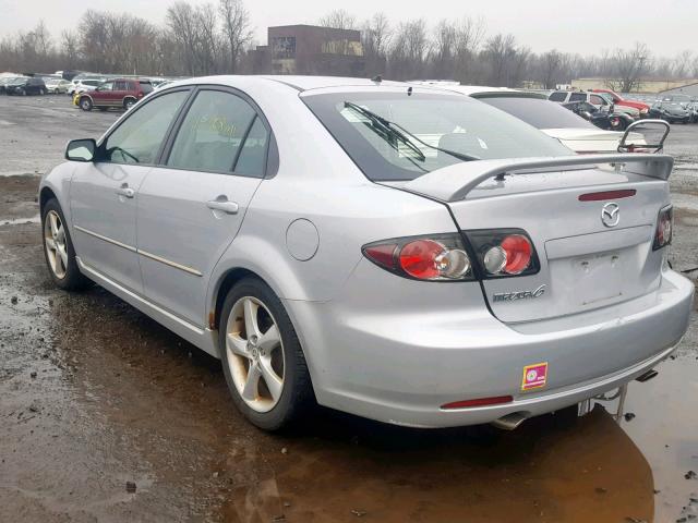 1YVHP84C575M34861 - 2007 MAZDA 6 I SILVER photo 3