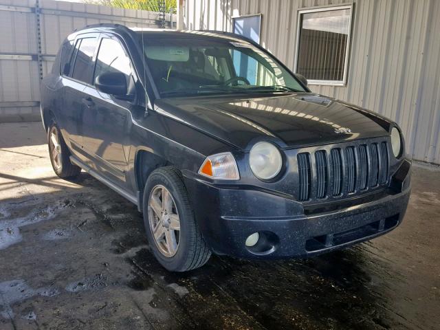 1J8FT47W88D795234 - 2008 JEEP COMPASS SP BLACK photo 1