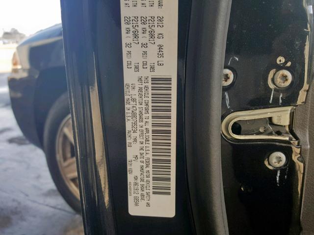 1J8FT47W88D795234 - 2008 JEEP COMPASS SP Qara foto 10