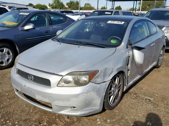 JTKDE177850007497 - 2005 TOYOTA SCION TC Gümüş foto 2