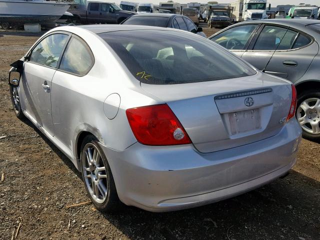 JTKDE177850007497 - 2005 TOYOTA SCION TC Gümüş foto 3