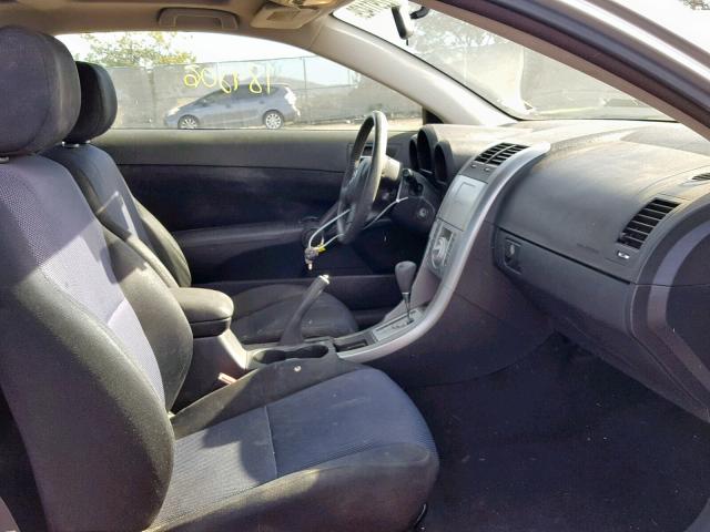 JTKDE177850007497 - 2005 TOYOTA SCION TC Gümüş foto 5