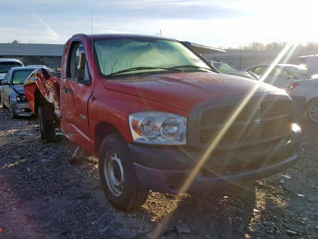 1D7HA16K88J109865 - 2008 DODGE RAM 1500 S Qırmızı foto 1